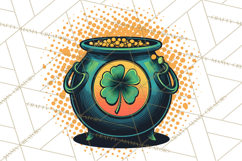 Rainbows and Gold PNG Clipart, St. Patrick’s Day Treasures Product Image 5