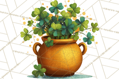 Rainbows and Gold PNG Clipart, St. Patrick’s Day Treasures Product Image 3