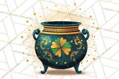 Rainbows and Gold PNG Clipart, St. Patrick’s Day Treasures Product Image 3