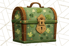 Rainbows and Gold PNG Clipart, St. Patrick’s Day Treasures Product Image 5