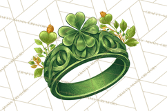 Rainbows and Gold PNG Clipart, St. Patrick’s Day Treasures Product Image 3