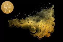 Ufo & Alien Galaxy Clipart - 4 PNG Files Product Image 2