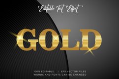 golden text effect Product Image 1