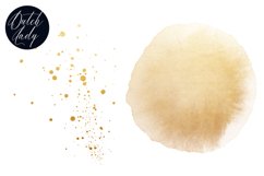 Watercolor Agate Gemstone Clipart Set - 25 .PNG Files Product Image 5