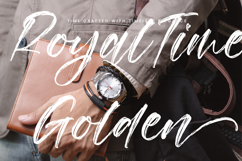 Goldens Blush - A Modern Handwritten Brush Product Image 12