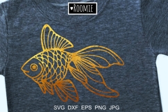 Ocean Sea SVG, Goldfish Turtle Jellyfish, Summer, Beach Product Image 2