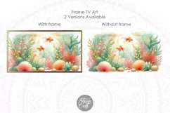 Goldfish Frame TV art, goldfish aquarium, watercolor art Product Image 3