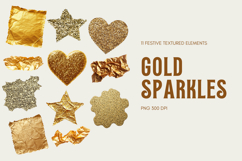 Festive Gold Sparkles Product Image 1