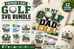 Golf SVG Bundle, Golf Dad Quotes, Bundle, Father’s Day Shirt Product Image 1