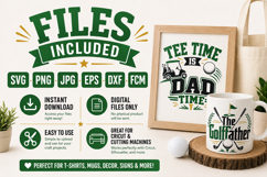 Golf SVG Bundle, Golf Dad Quotes, Bundle, Father’s Day Shirt Product Image 7
