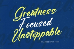 Gonjalot - Modern Brush Font Product Image 15