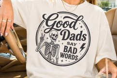 Good Dads Say Bad Words SVG Product Image 1