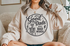 Good Dads Say Bad Words SVG Product Image 4