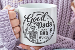 Good Dads Say Bad Words SVG Product Image 5