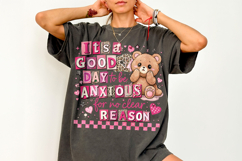 Anxious PNG, Funny Sarcastic Quotes, Anxiety, Mental Health Product Image 5