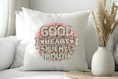 Good Heart But My Mouth Sublimation PNG Product Image 2