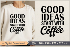 Coffee SVG Bundle | Coffee Quotes SVG | Coffee SVG Cut File Product Image 7