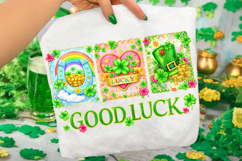 St Patrick's Day Good Luck PNG, Shamrock PNG, Lucky Day PNG Product Image 2