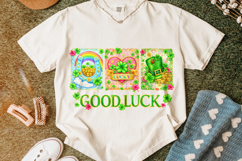 St Patrick's Day Good Luck PNG, Shamrock PNG, Lucky Day PNG Product Image 5