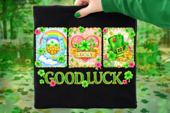 St Patrick's Day Good Luck PNG, Shamrock PNG, Lucky Day PNG Product Image 7