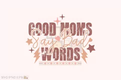 Mom Mama Mother’s Day SVG T-shirt Design, Mother’s Day SVG Product Image 1