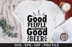 Beer SVG Design - I have mixed drinks about feelings Product Image 4