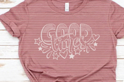 Good Times Cutting file SVG DXF Product Image 3