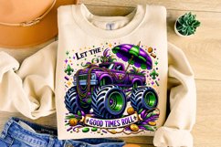 Mardi Gras PNG, Let The Good Times Roll, Mardi Gras Truck Product Image 1