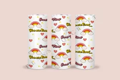 good vibes groovy skinny tumbler sublimation design for 20oz and 30oz skinny tumbler sublimation wrap