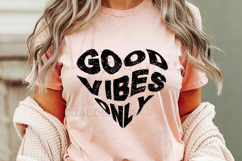 Good Vibes Only SVG | Positive Quote Design | Cut File Product Image 3