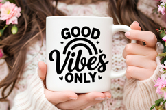 Good Vibes Only SVG | Be Kind SVG | Kindness SVG | Self Love Product Image 3