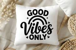 Good Vibes Only SVG | Be Kind SVG | Kindness SVG | Self Love Product Image 5