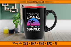 Goodbye Cafeteria Hello Summer SVG Cut File Product Image 3