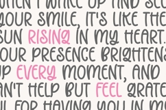 Whimsy Note - A handwritten font Duo Product Image 7