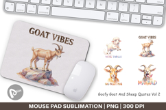 Goat &amp; Sheep Quotes Mouse Pad Product Image 1