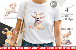 Goat &amp; Sheep Quotes Sublimation Product Image 1