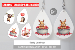 Goofy Lovebugs Earring Product Image 1