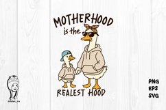 Motherhood Mama Goose Mom Mother's Day eps svg png Product Image 2