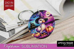 Goose Halloween Keychain PNG Cute Animal Keychain Product Image 1