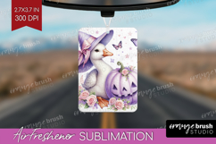 Goose Halloween Air Freshener PNG Coquette PNG Sublimation Product Image 1