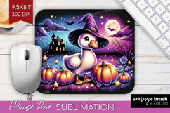 Goose Halloween Mouse Pad Sublimation Cute Animal Mousepad Product Image 1
