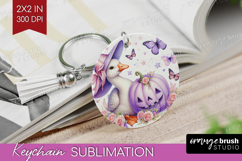 Goose Halloween Keychain PNG Coquette Keychain Sublimation Product Image 1