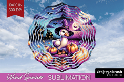 Goose Halloween Wind Spinner Sublimation PNG Cute Animal Product Image 1