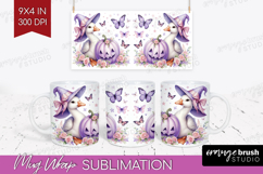 Goose Halloween Mug Wrap Coquette Mug PNG Sublimation Product Image 1