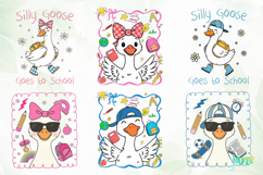 Goose Back To School Png Sublimation Product Image 6