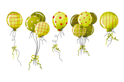 Birthday Goose Clipart Set Hand Drawn Goose Product Image 3