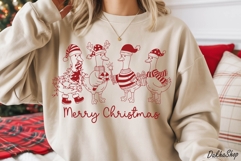 christmas Silly Goose SVG Merry Christmas SVG Funny Goosemas Product Image 8