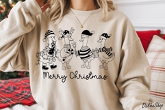 christmas Silly Goose SVG Merry Christmas SVG Funny Goosemas Product Image 9
