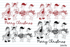 christmas Silly Goose SVG Merry Christmas SVG Funny Goosemas Product Image 2