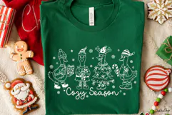 Silly Goose Christmas Svg, Cozy Season Svg, Christmas Design Product Image 6